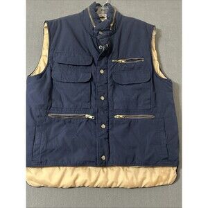 Vintage Fieldmaster Vest Mens Hiking Fishing Utility Puffer Outdoors 90’s Sz M